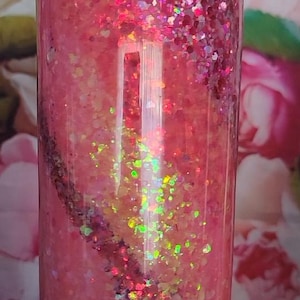 Pink Swirl-epoxybeker