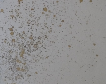 Azulejos de espejo envejecidos - tono dorado - hechos a mano, personalizables
