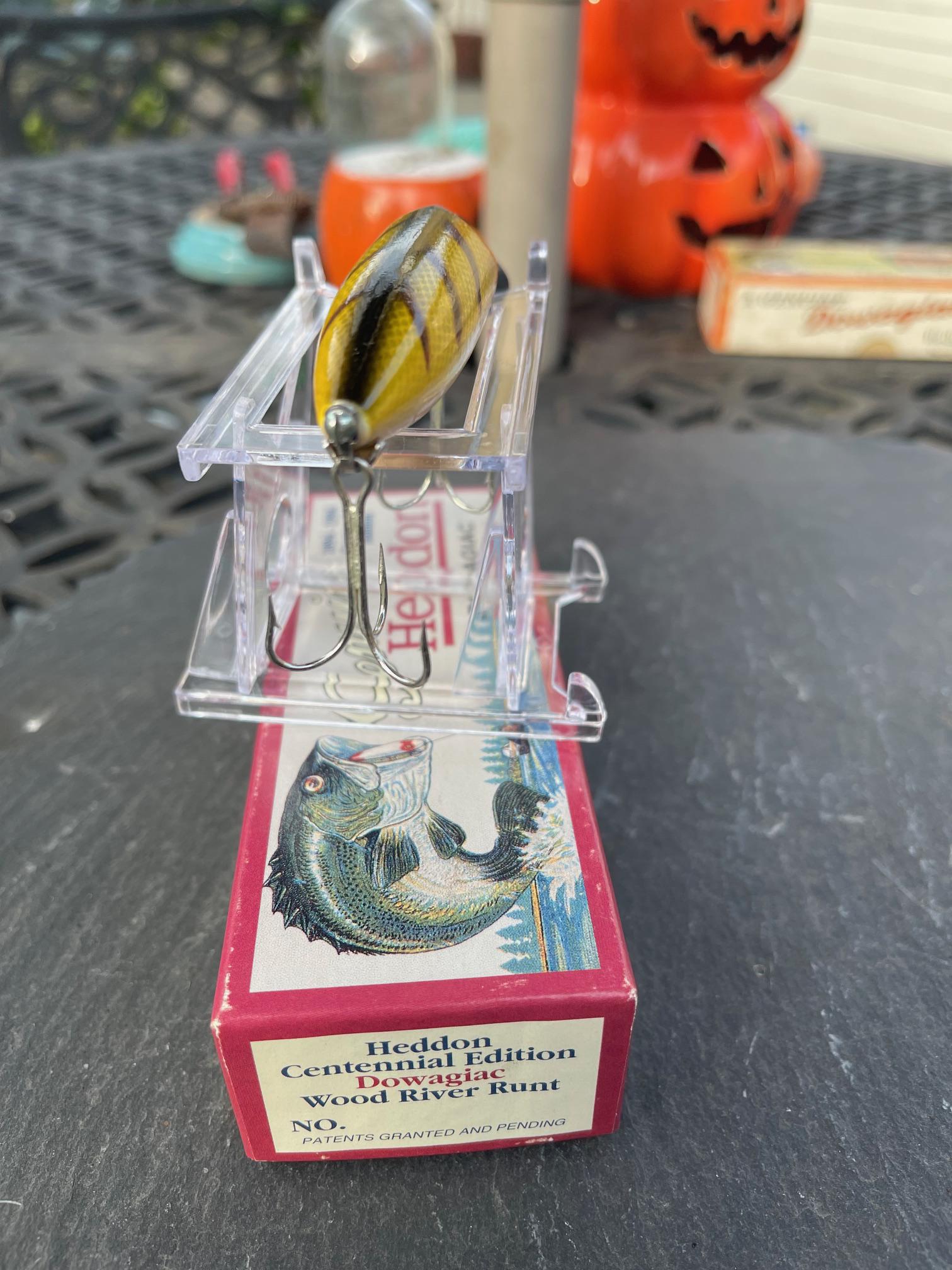 Heddon Dowagiac Wood River Runt 1894 - 1974 Centennial Edition