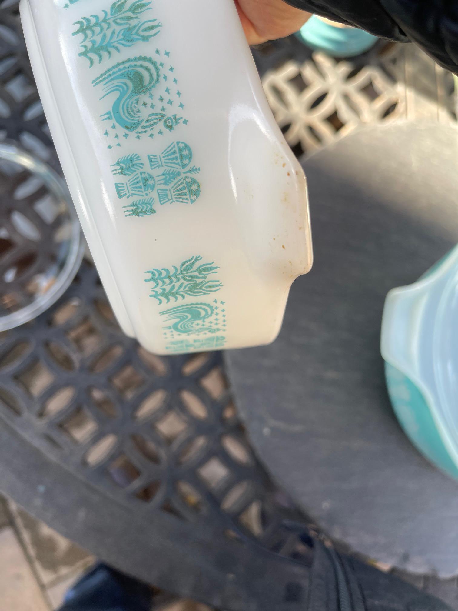 ヴィンテージ PYREX アーミッシュ バタープリント シンデレラ 