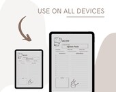 Personalized Recipe Card Template: Editable Canva Design (Digital Download)