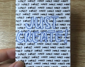 Just Create! zine