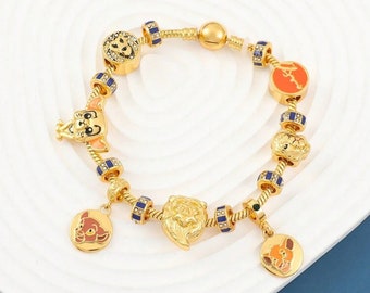 the lion king charm bracelet