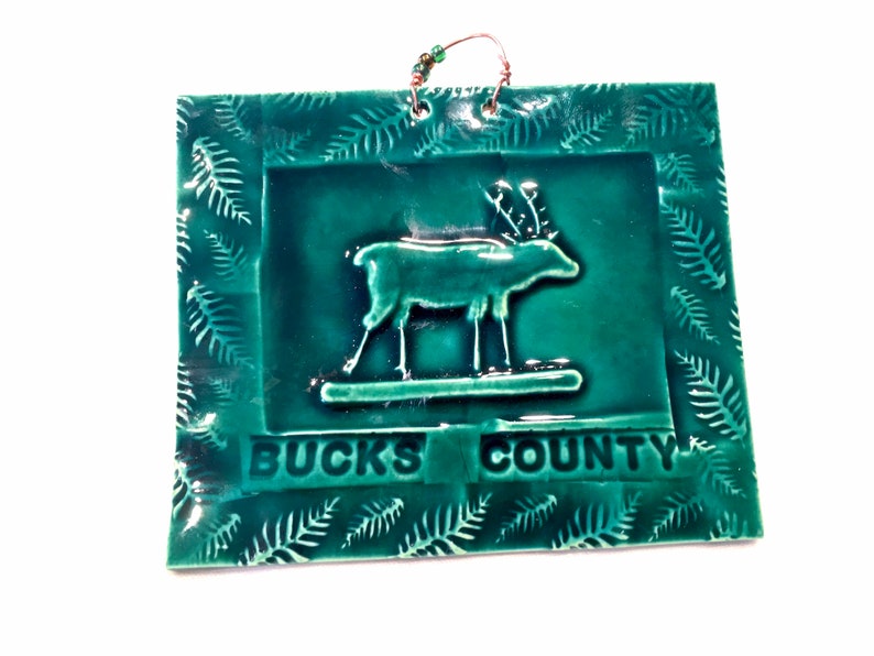 Green Bucks County Tile image 1