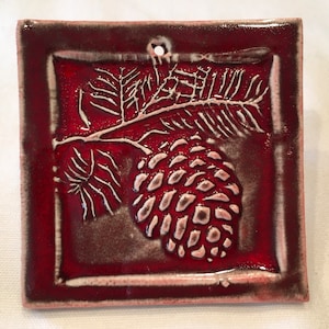 Crimson Pine Cone