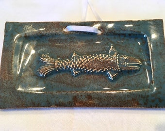 Primitive Fish in Antique glaze