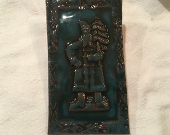 Green Santa Tile