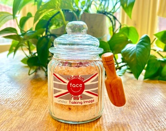 Rejuvenating All Natural Bath Salt with Rose Essential Oil