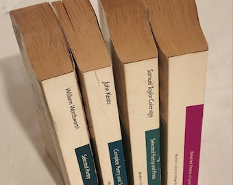 Modern Library College Editions Poetry Lot Byron Coleridge Keats Wordsworth
