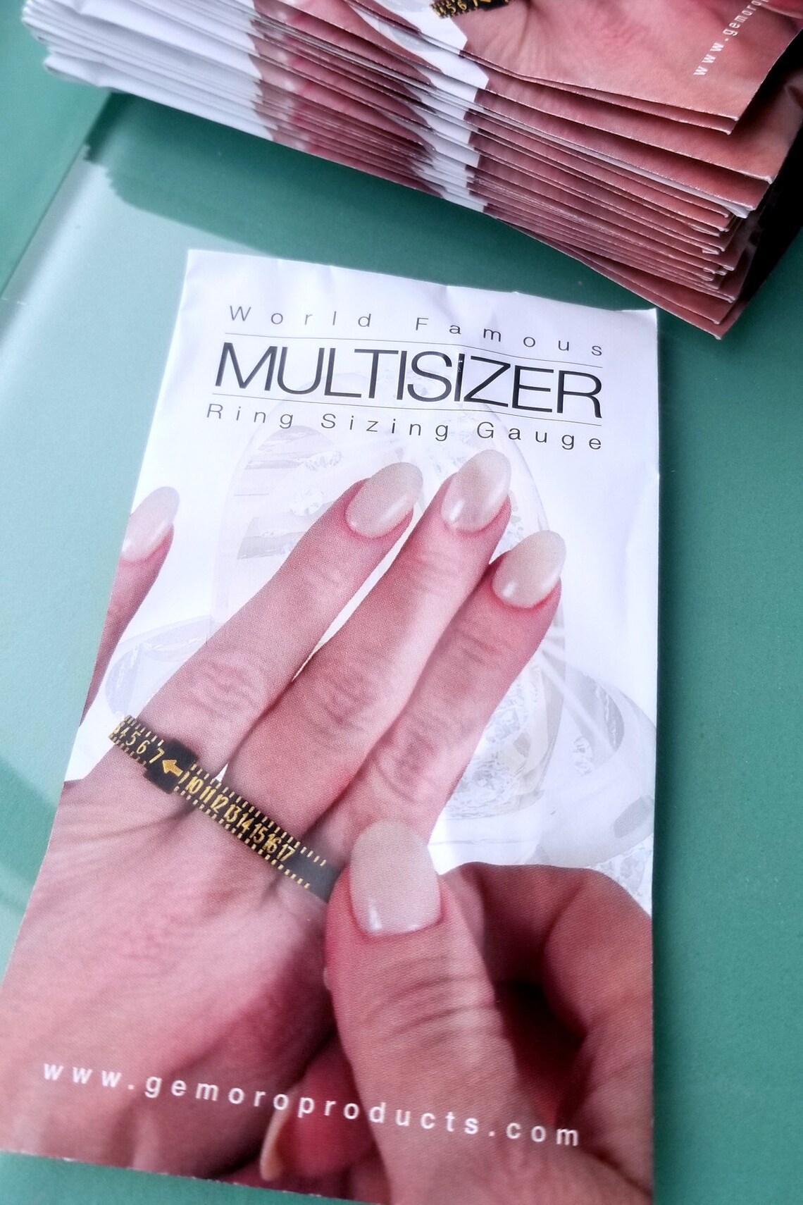 100 Ring Sizers BULK Plastic Ring Size Finders Wholesale Etsy