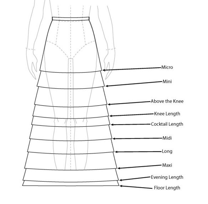 Custom Length Lambskin Leather Skirt, Mini Knee Maxi Floor Length, Zipper & Yoke, Cocktail Evening Leather Skirt, Office Clothing, BABY DOLL image 9