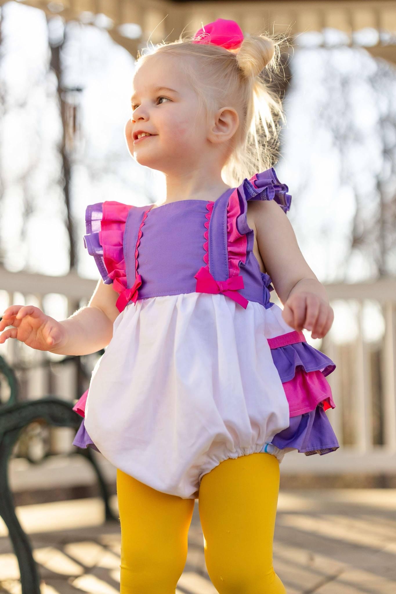 Girls Daisy Romper, Girls Daisy Duck Romper, Daisy Duck Outfit, Daisy Outfit, Duck Outfit, Daisy Duck Costume, Baby Daisy Duck Romper, image size:1365x2048