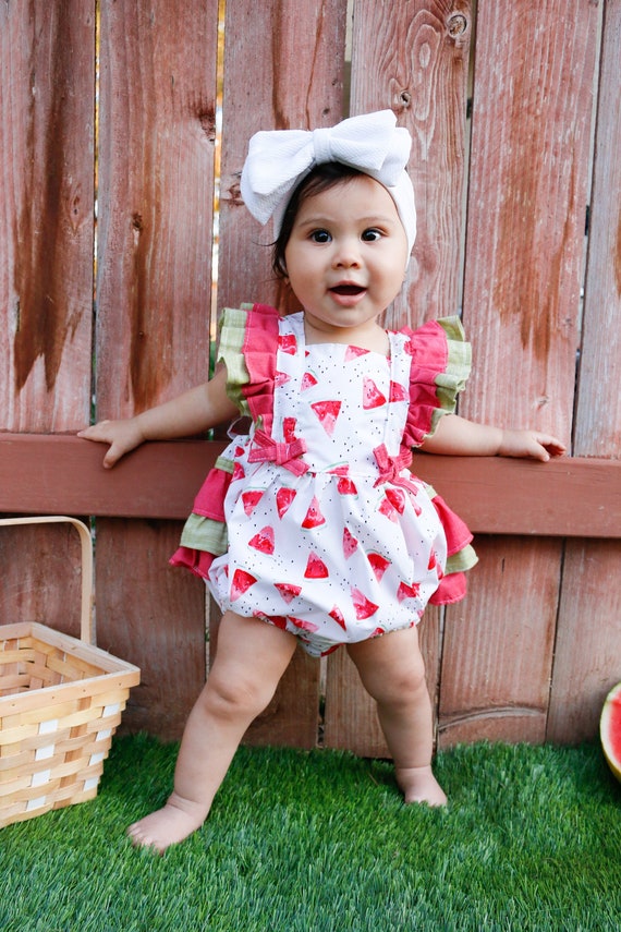Melon dress,Melon birthday outfit, Melon birthday dress baby girl, Pink  dress