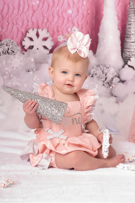 Winter Wonderland Baby 1st Birthday Outfit Winter Wonderland