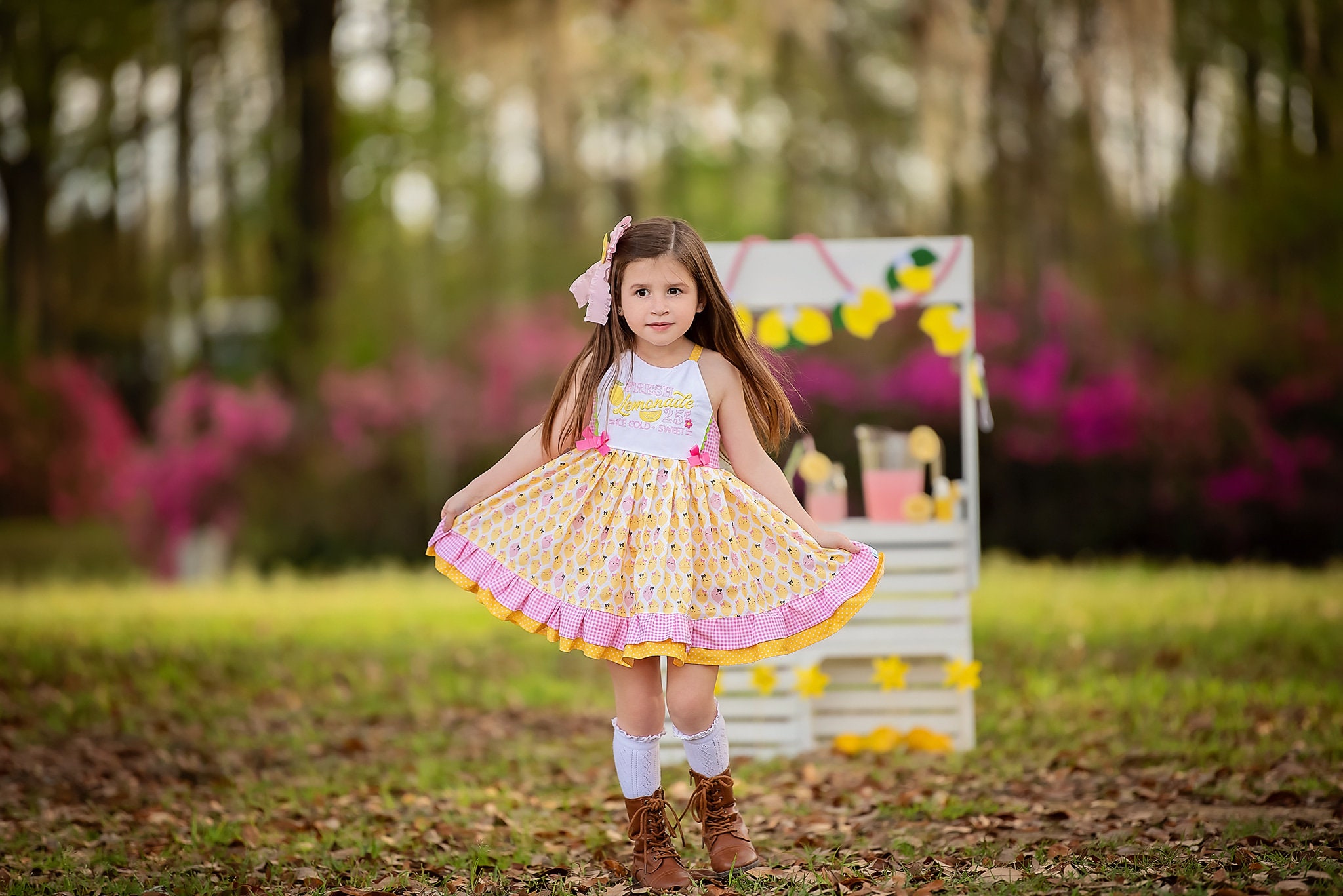 strapless open back dress Pink Chicken Pink Lemonade Amalia Dress 3 main image 1