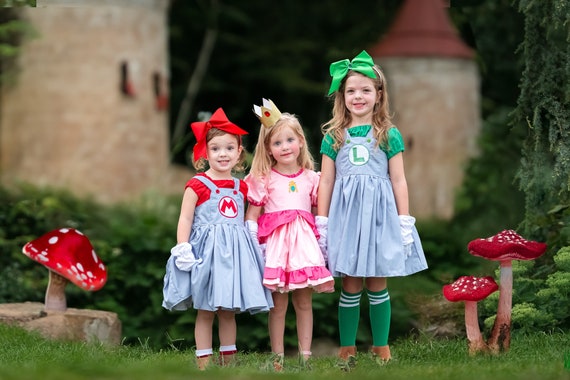 Mario girl costume hot sale