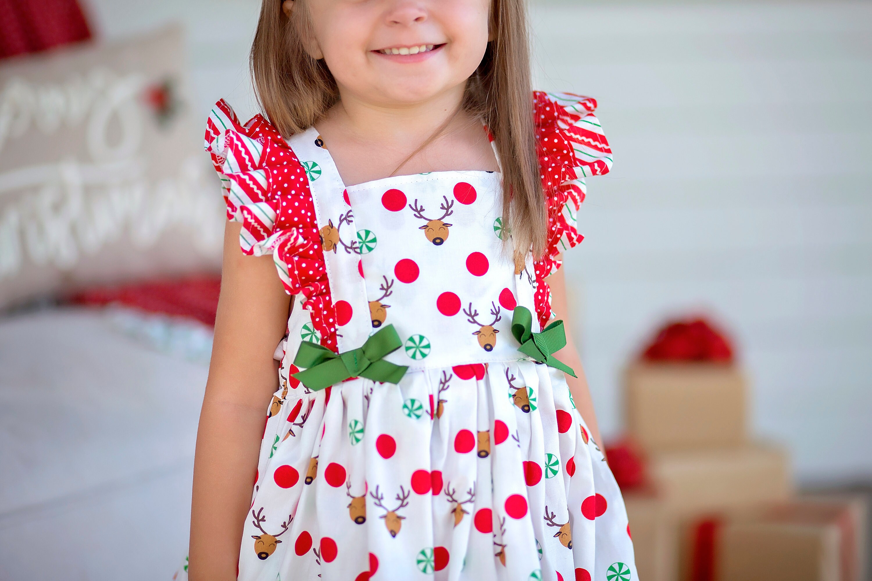 christmas rudolph dress Buy The Little Tailor Red Christmas Reindeer Fairisle Pattern Dress from Next USA