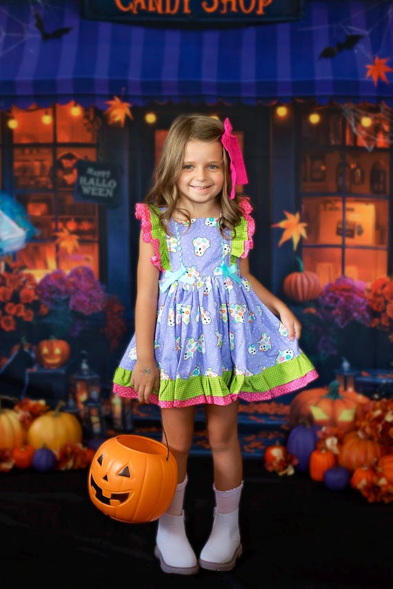 strapless open back dress Mickey Mouse Ghost Dress – Rockamilly main image 0
