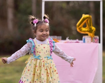 Girls Candy Dress, Candy Dress, Baby Candy Dress, Four Ever Sweet, Birthday Dress, Birthday Sweet Dress, Girls Sweets Dress, Birthday Party