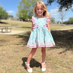 Girls Dog Dress, Baby Dog Dress, Let's Pawty Dress,  Birthday Dress, Dog Birthday Party Dress, Fur Ever Young, Woof, Dog Dress, Paw Print