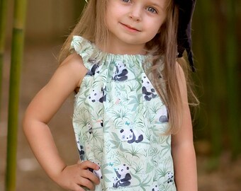 Girls Panda Top, Baby Panda Top, Pandamonium, Panda Party, Panda Birthday Party, Girls Panda Outfit, Baby Panda Outfit, Panda, Zoo