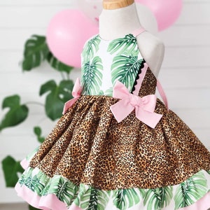 strapless open back dress Wild Things Await Youth Twirl Dress *RTS* 6-12 Months