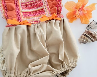 Moana Romper, Baby Moana Romper, Girls Moana Romper, Cute Moana Costume, Moana Costume, Baby Moana, Girls Moana, Birthday Outfit