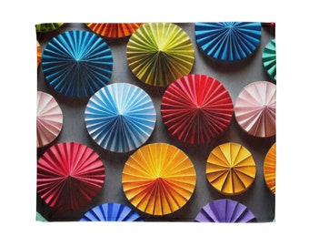 Pinwheels zachte polyester deken