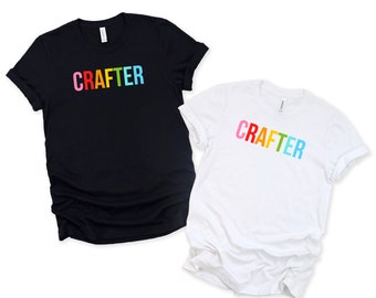 Crafter Rainbow | Bella Canvas Unisex Tee 3001