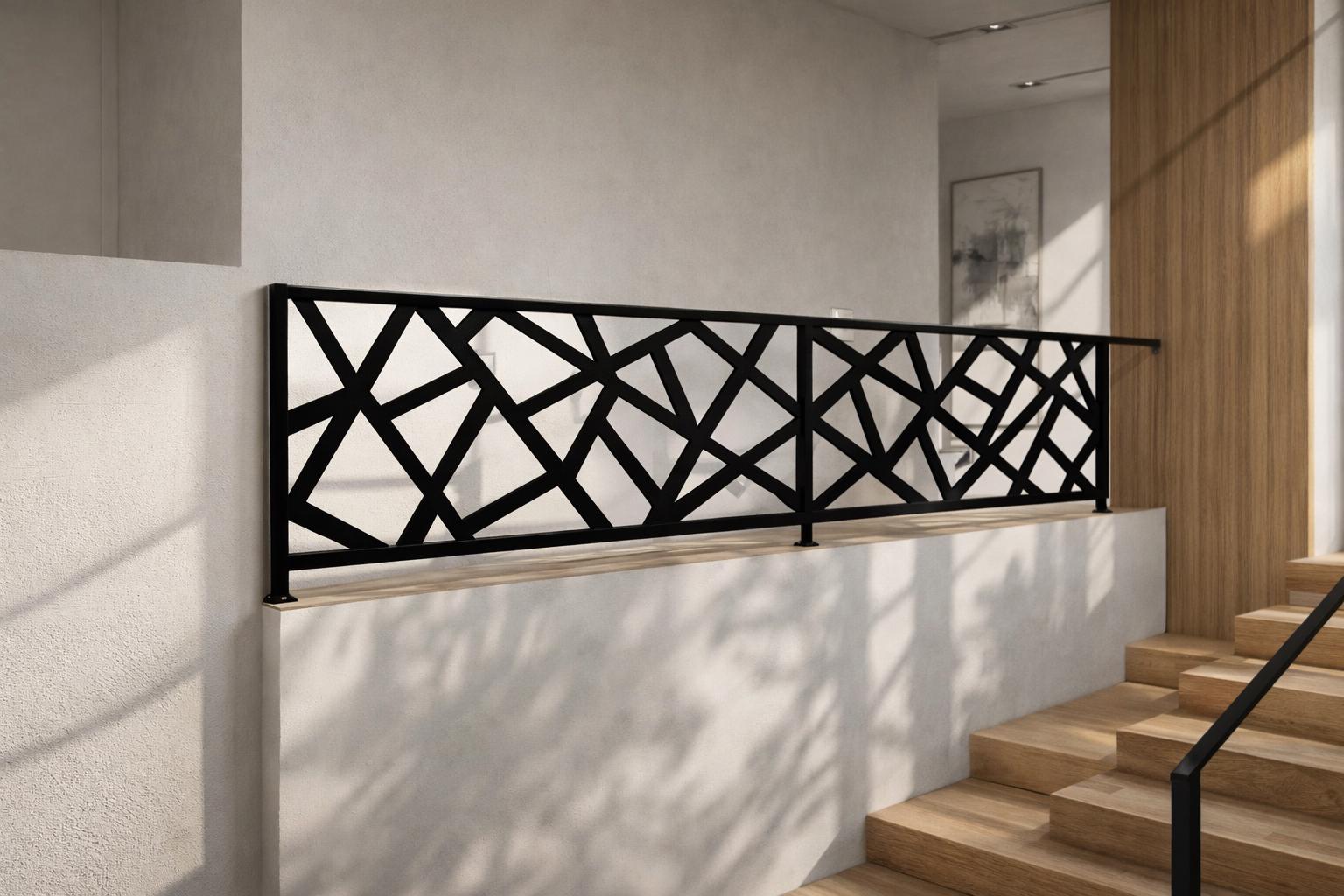 Electrical Panel Railing Design Modular Architectural Railing Panel 47.2 X 23.6 in – Modern Geometric ...