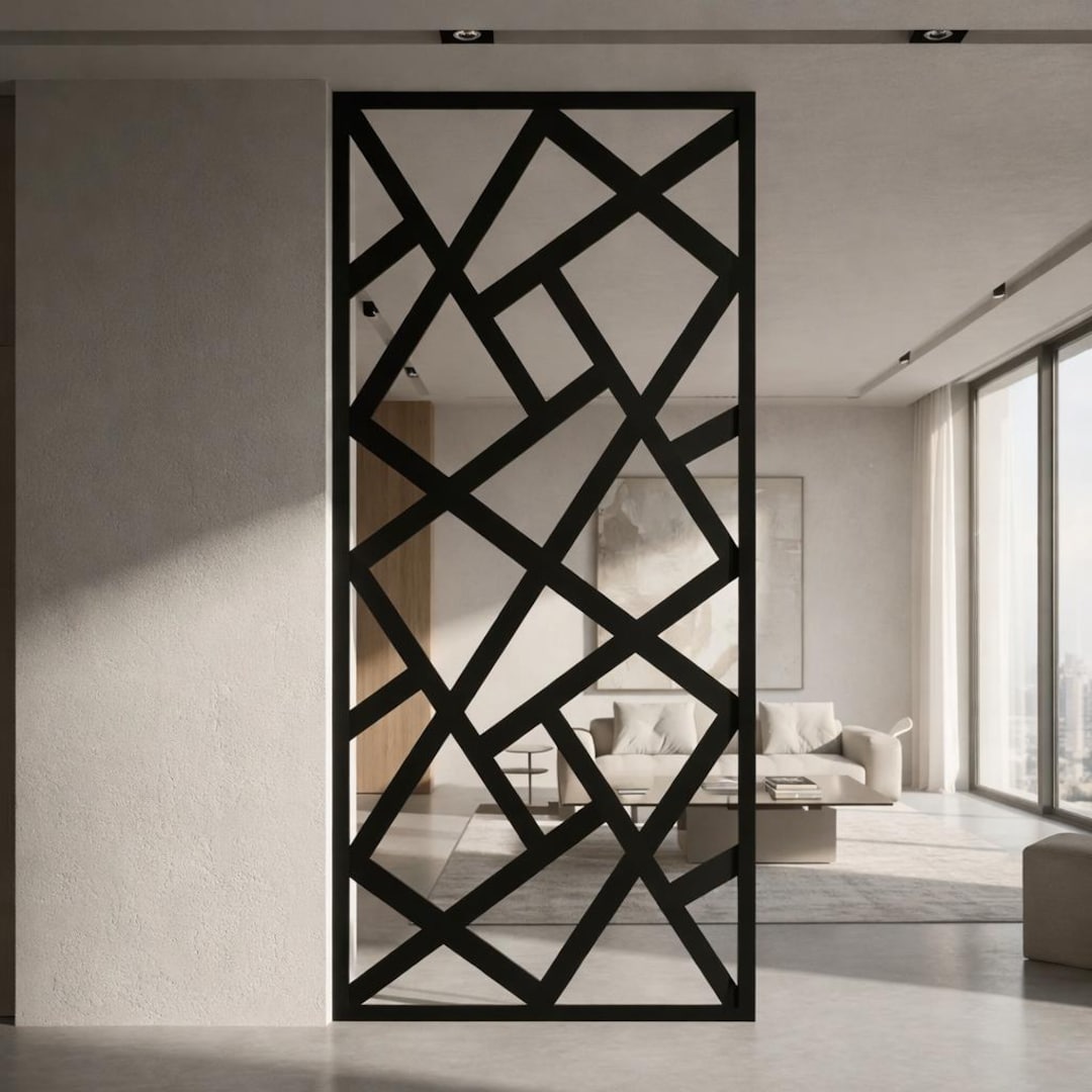 Modular Architectural Railing Panel 47.2 X 23.6 in – Modern Geometric ...