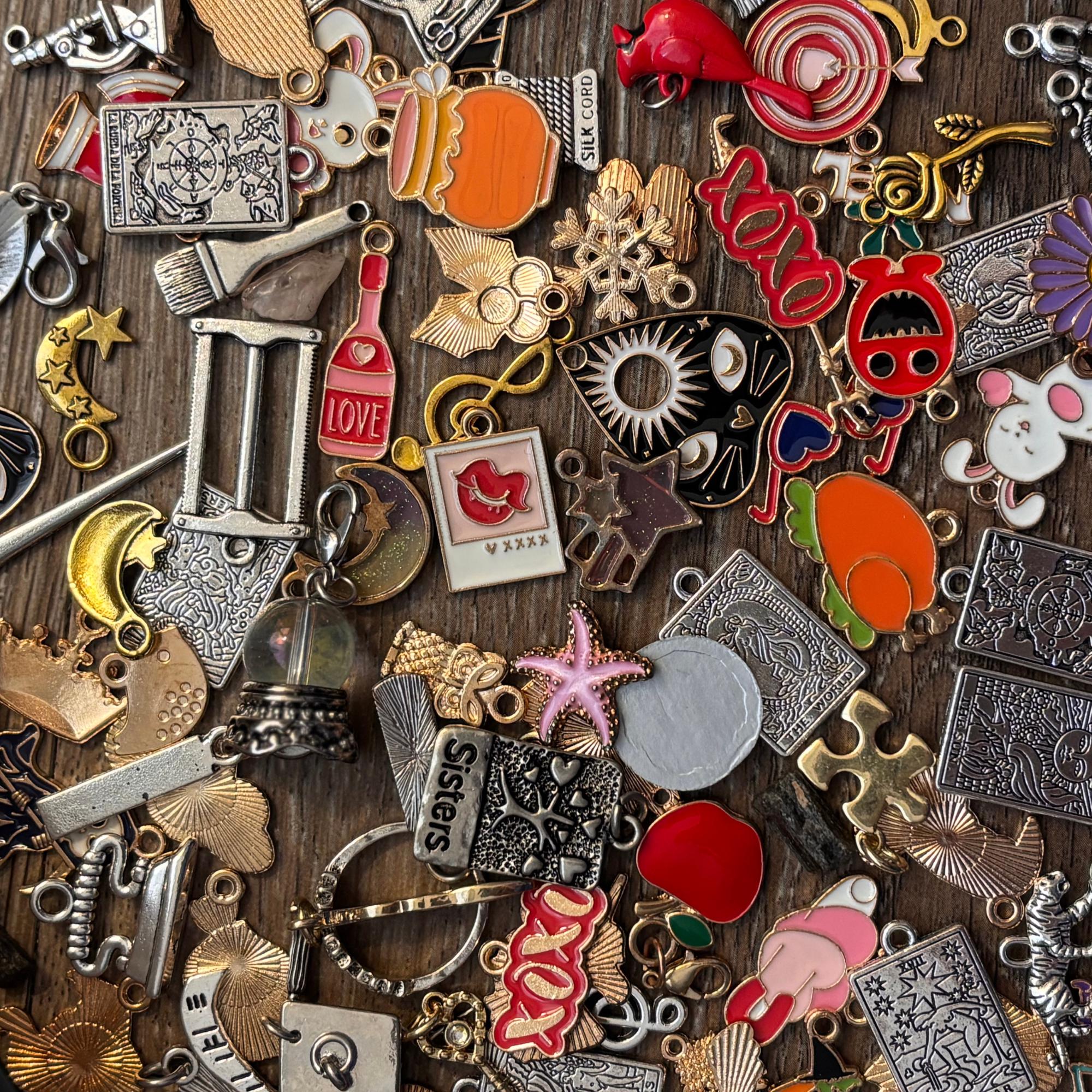 Charm Casting Set – 40 Assorted Charms for Casting, Charm Beginner ...