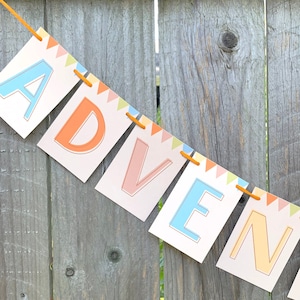 Adventure Awaits Garland Text Party Banner, UP theme decor, UP birthday, Disney hotel decor, adventure is out there, bon voyage decor