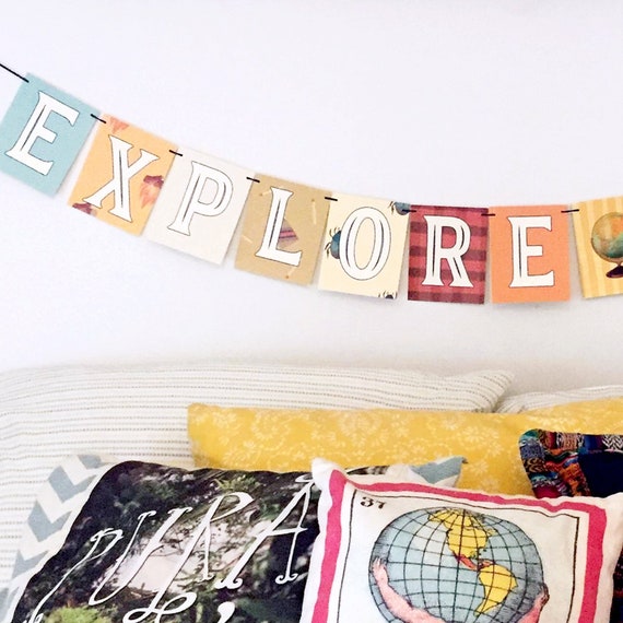 Camping Explore More Party Banner Camp Theme Decor Camp Etsy