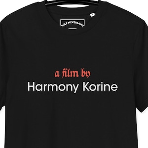 T-Shirt Rare OPN X Harmony Korine Noir Taille S - Neuf Sans Étiquettes, Édition Limitée