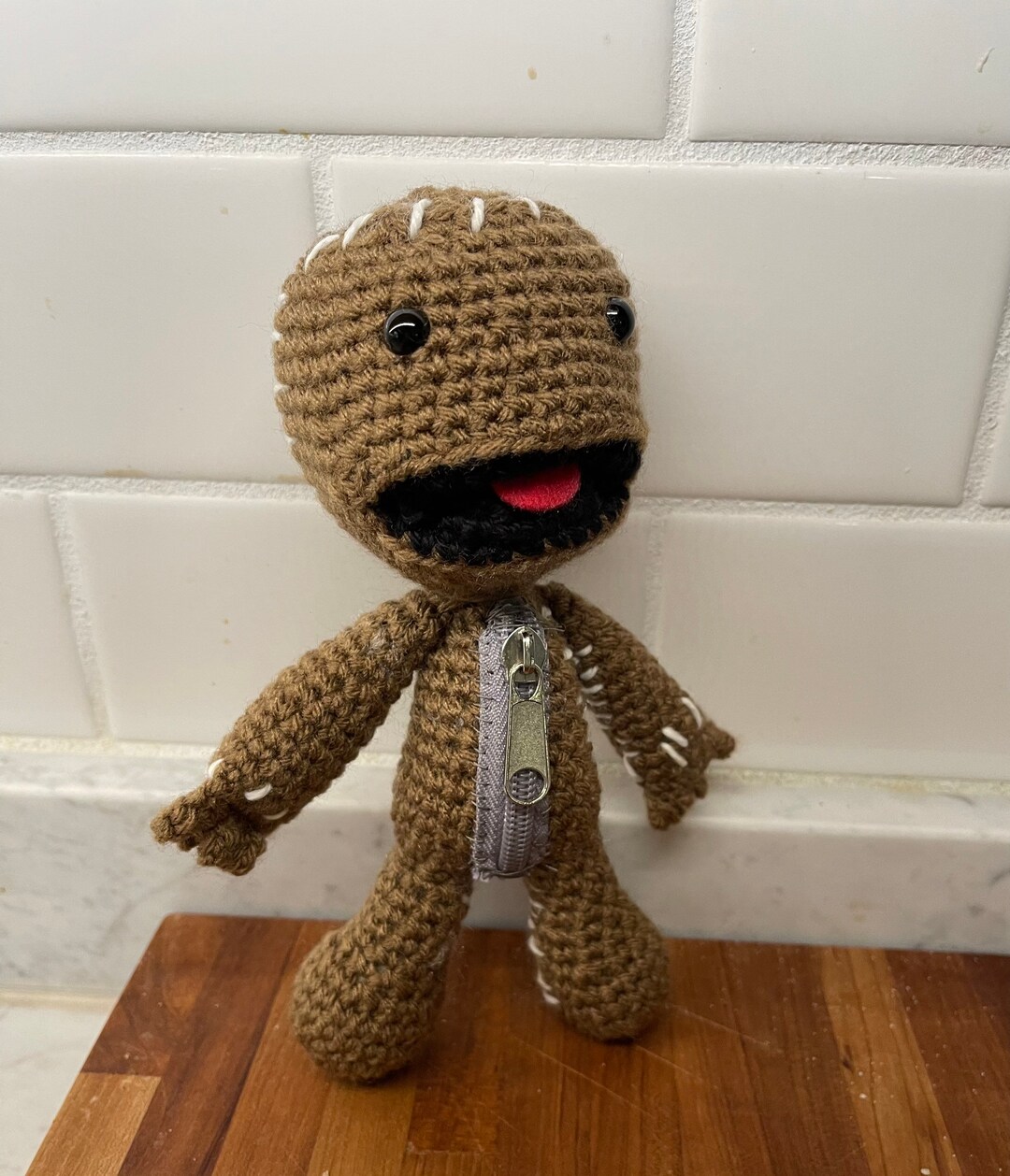 Sackboy Handmade Crocheted Amigurumi Plush Toy - Etsy