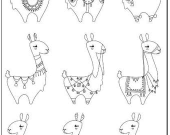 850 Cute Coloring Pages Of Llamas Images 850 Cute Coloring Pages Of Llamas Images