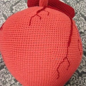 Extra Large Anatomical Human Heart crochet pattern PDF image 4