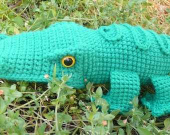 Al E. Gator Crochet pattern instant download