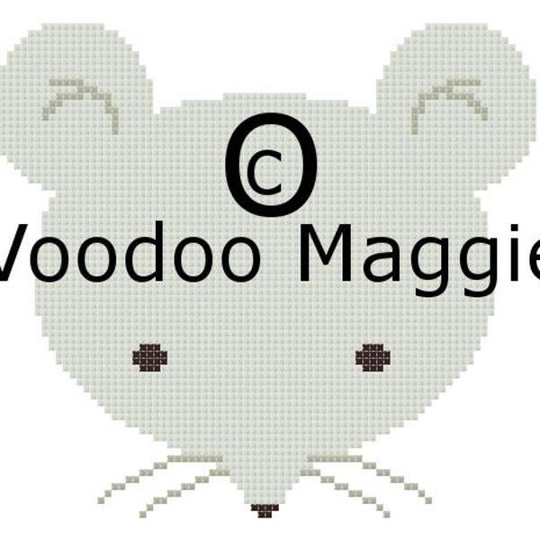 Woodland Mouse Cross stitch pattern