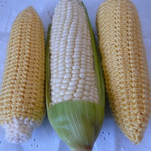 Play Food Series Corn Crochet Pattern PDF