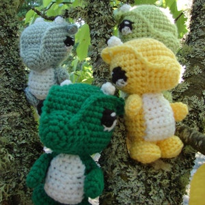 Wee Tiny Dragon Crochet Pattern PDF