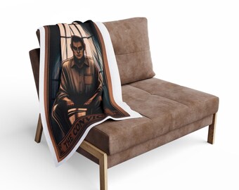 True Crime Fleece Blanket: The Convict Fan Gift