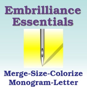 Embrilliance Essentials - Embrilliance Software, Borduursoftware, Ontwerpbewerkingssoftware, Embrilliance Software, Formaatsoftware