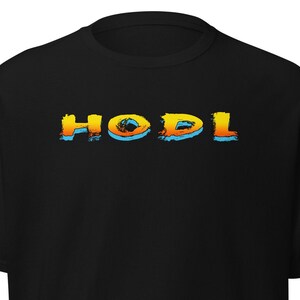 HODL Diamond Hands Your Crypto Bitcoin Men’s Short Sleeve T-Shirt