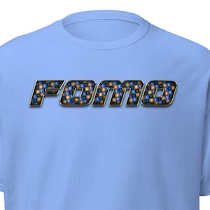 FOMO Fear of Missing Out Crypto Bull Run Men’s Short Sleeve T-Shirt