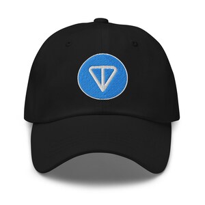 Gorra de béisbol Toncoin TON Top Crypto Digital Asset Gorra de papá