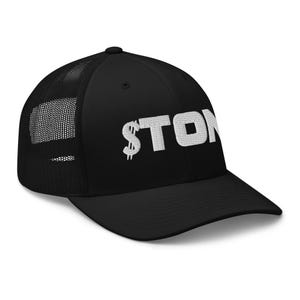 Gorra de camionero con diseño de criptomoneda TON Toncoin Ticker