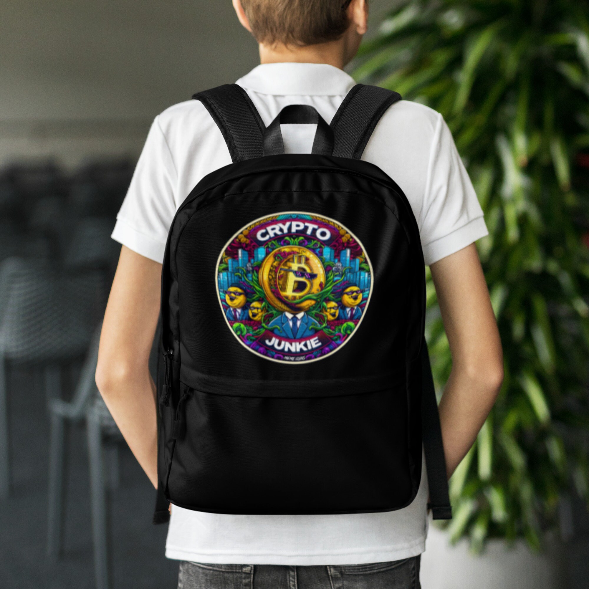 Meme Coins Rule! Crypto Junkie Bitcoin Altcoins Backpack Bag - Etsy New  Zealand