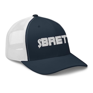 Gorra de camionero con cierre tipo snapback y criptomoneda basada en memes de BRETT